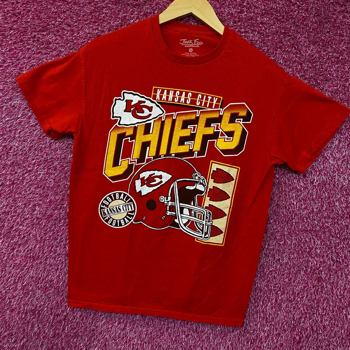 Junk Food Clothing NFL Kansas City Chiefs Checkdown Flea product image 3