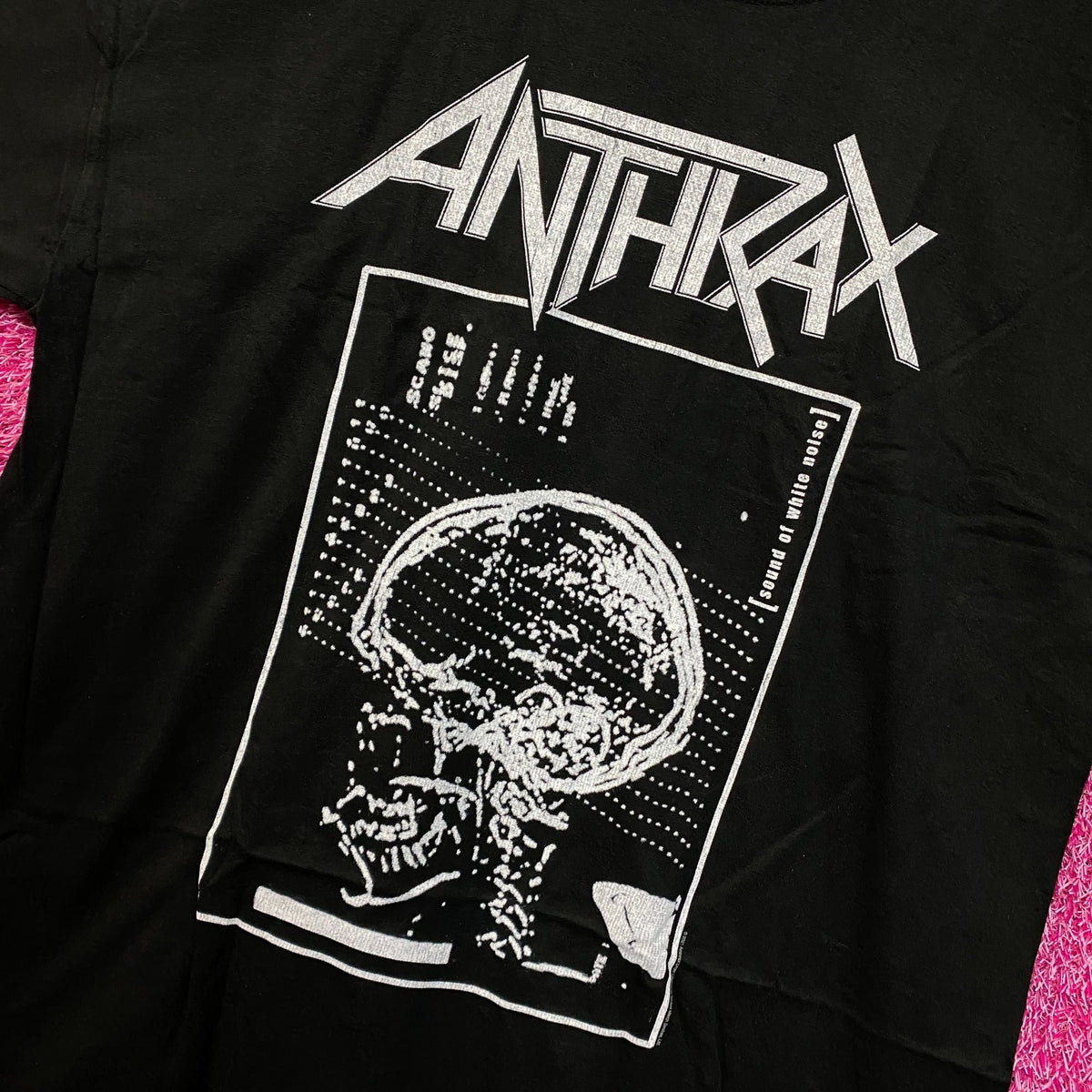 Anthrax Sound of White Noise Metal Rock Tshirt size Extra product image 4