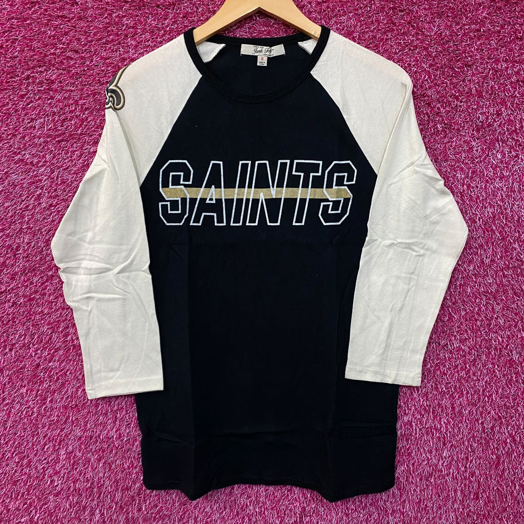 Junk Food New Orleans Saints 3/4 Sleeve Graphic Small product image 1