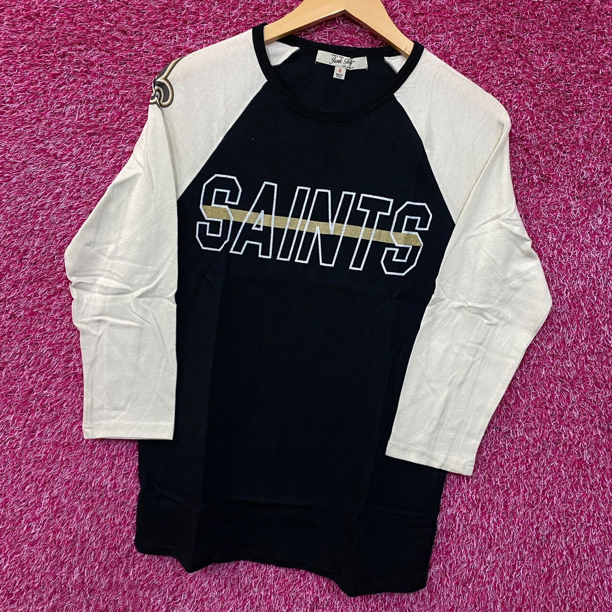 Junk Food New Orleans Saints 3/4 Sleeve Graphic Small product image 3