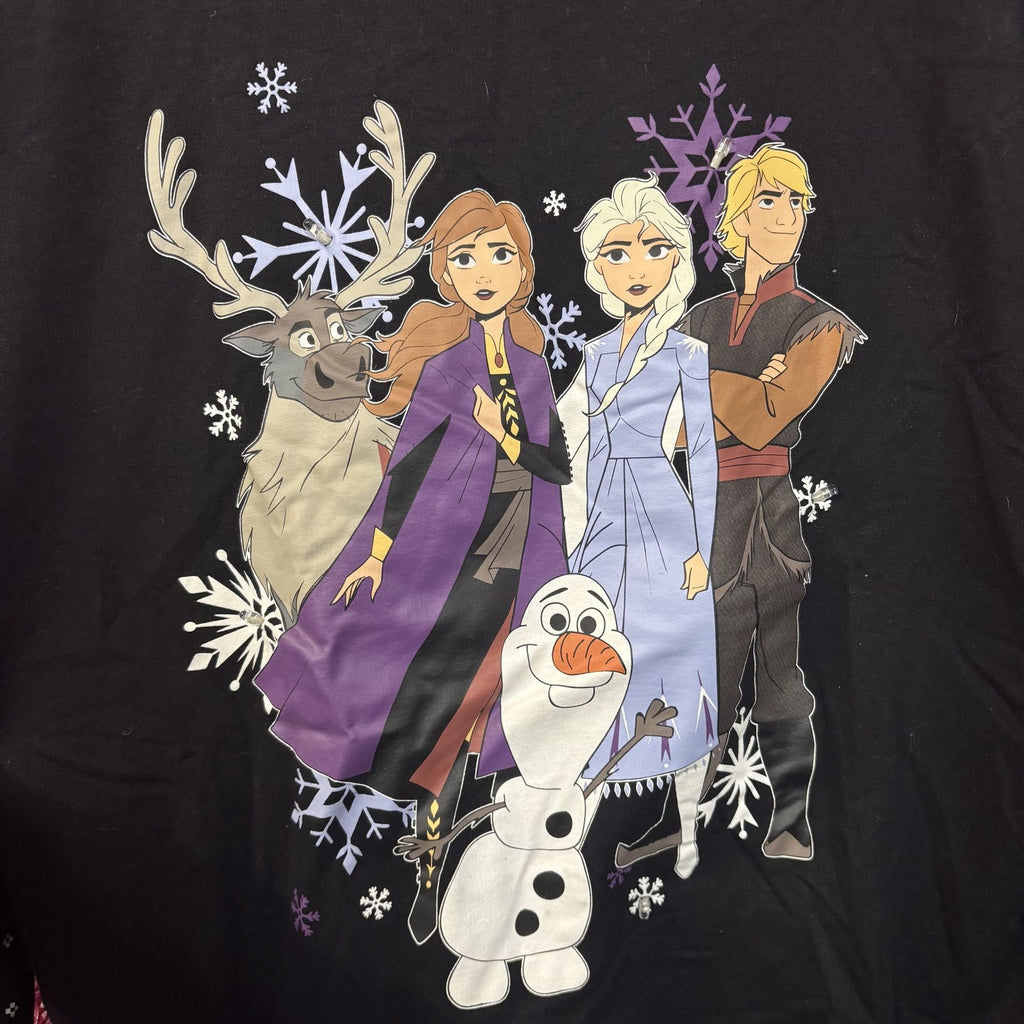 Disney Frozen 2 Light Up Black Women's Crew Neck Sweatshirt product image 3
