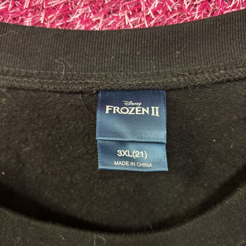 Disney Frozen 2 Light Up Black Women's Crew Neck Sweatshirt product image 6