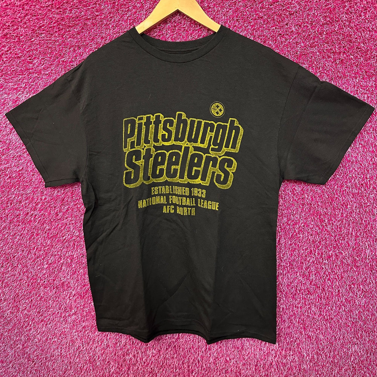 Pittsburgh Steelers NFL Franchise Est 1933 Tailgate Tee L product image 1