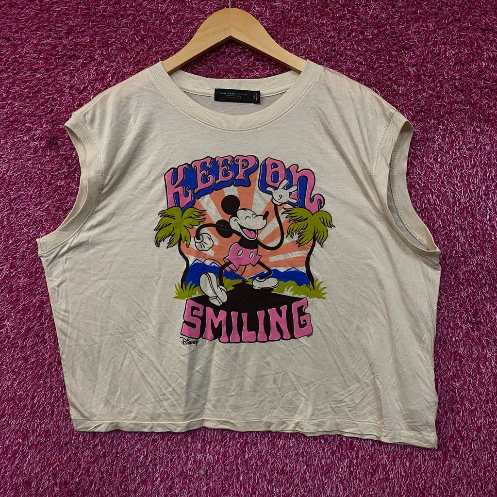 Junk Food Clothing Mickey Mouse Keep On Smiling Graphic product image 1
