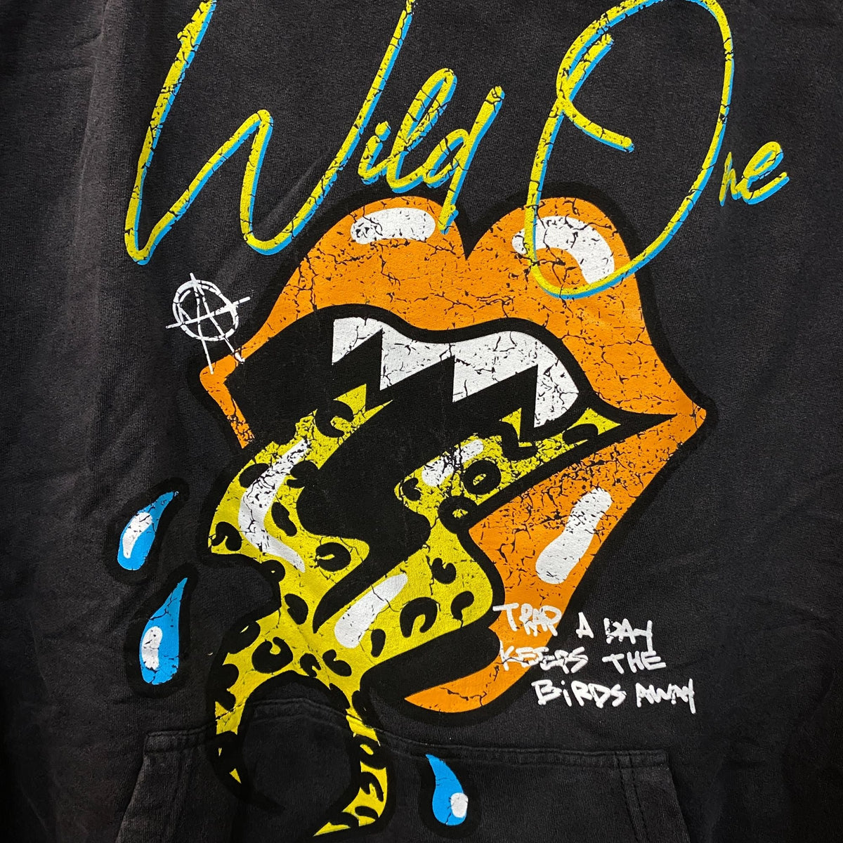 Fashion Nova Wild One Vintage Style Wash Graphic Hoodie product image 2