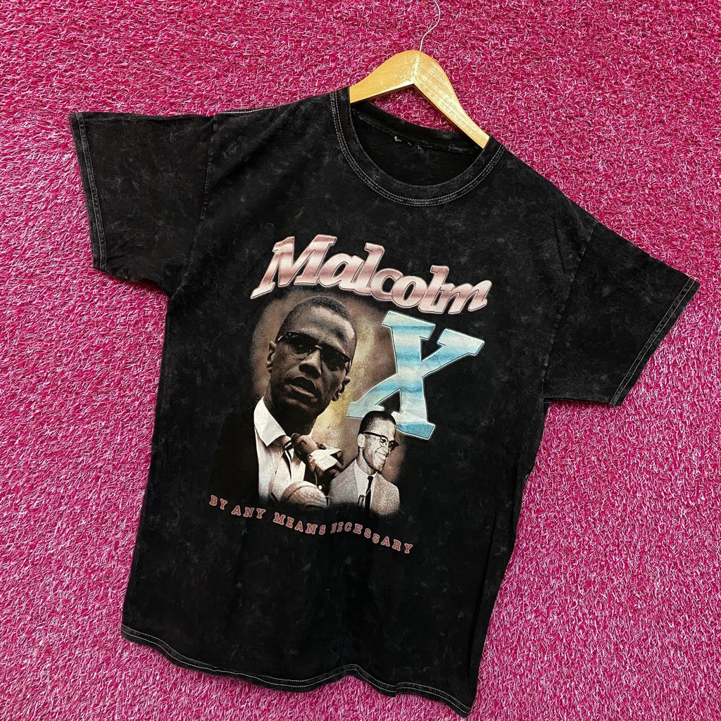 Malcom X By Any Means Necessary American Legend Tee L product image 3