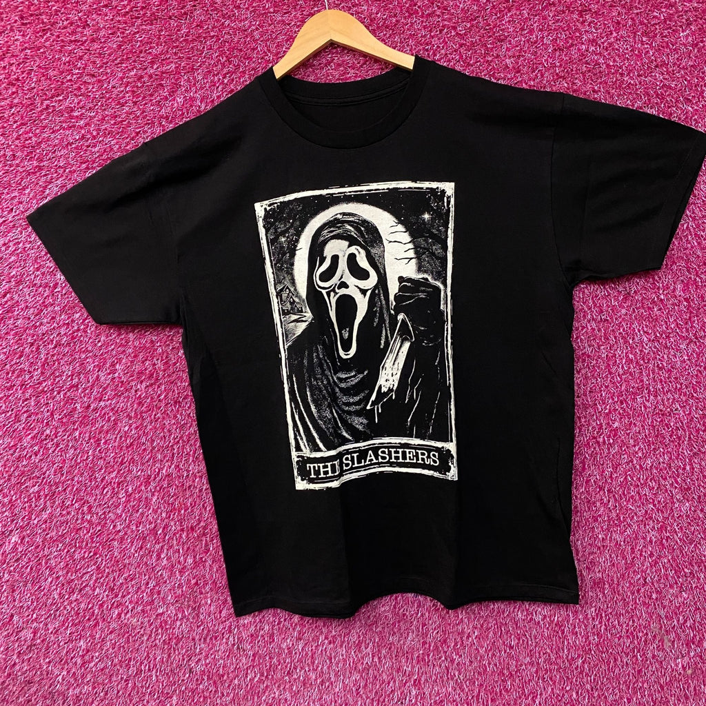 Scream Ghost Face "The Slasher" Tarot Card Graphic T-Shirt product image 3