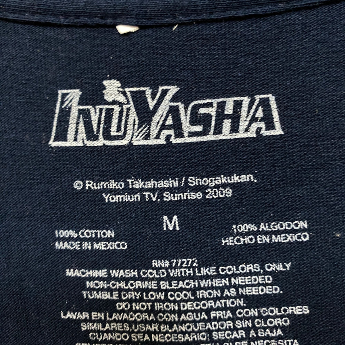 Inuyasha Sesshomaru Anime T-shirt size medium product image 4