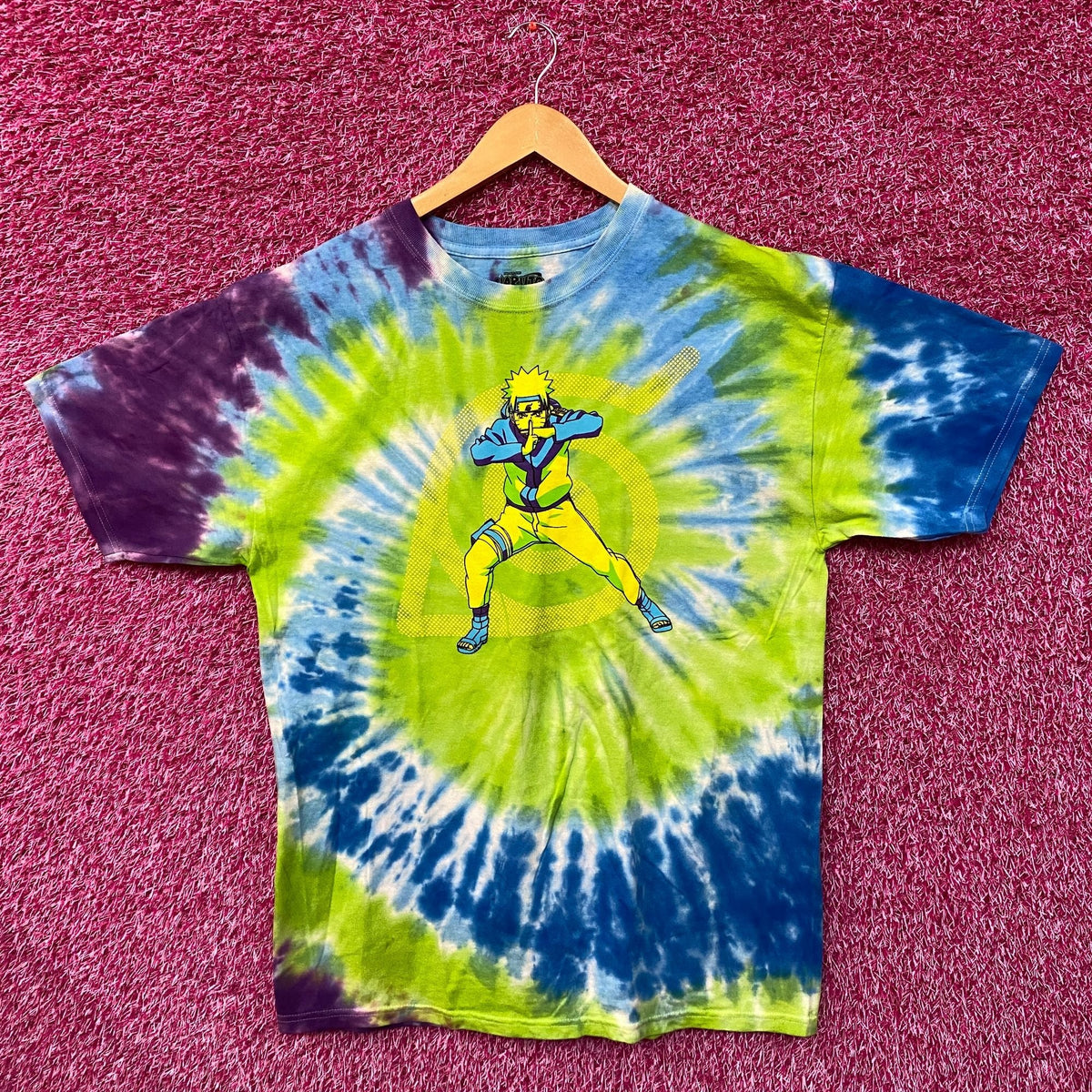Naruto Shadow Clone Jutsu Shippuden Anime Tie Dye L product image 1