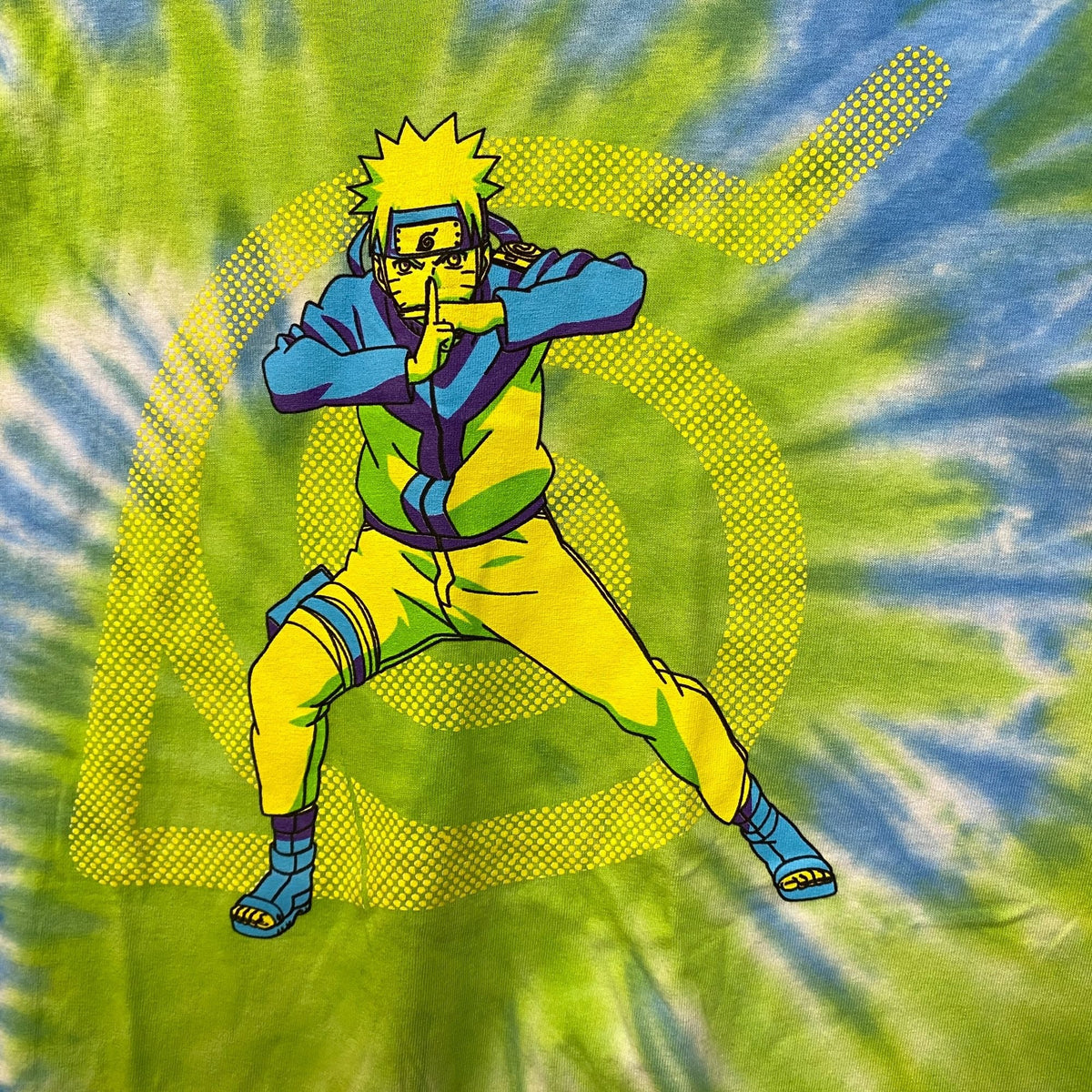 Naruto Shadow Clone Jutsu Shippuden Anime Tie Dye L product image 2