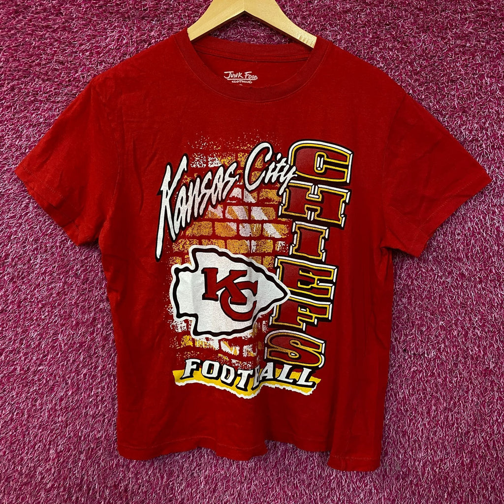 Junk Food Clothing Women's Kansas City Chiefs Logo T-Shirt product image 1