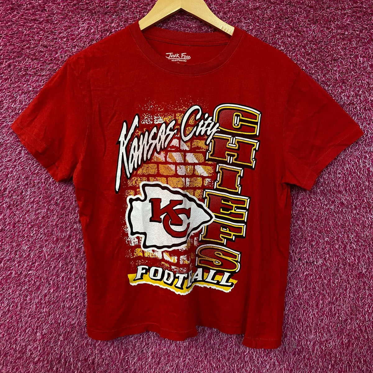 Junk Food Clothing Women's Kansas City Chiefs Logo T-Shirt product image 1