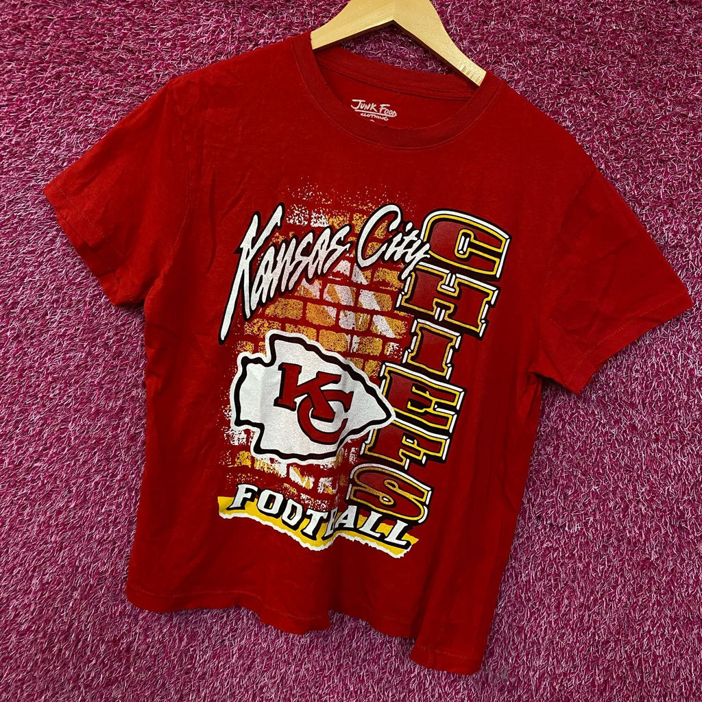 Junk Food Clothing Women's Kansas City Chiefs Logo T-Shirt product image 3