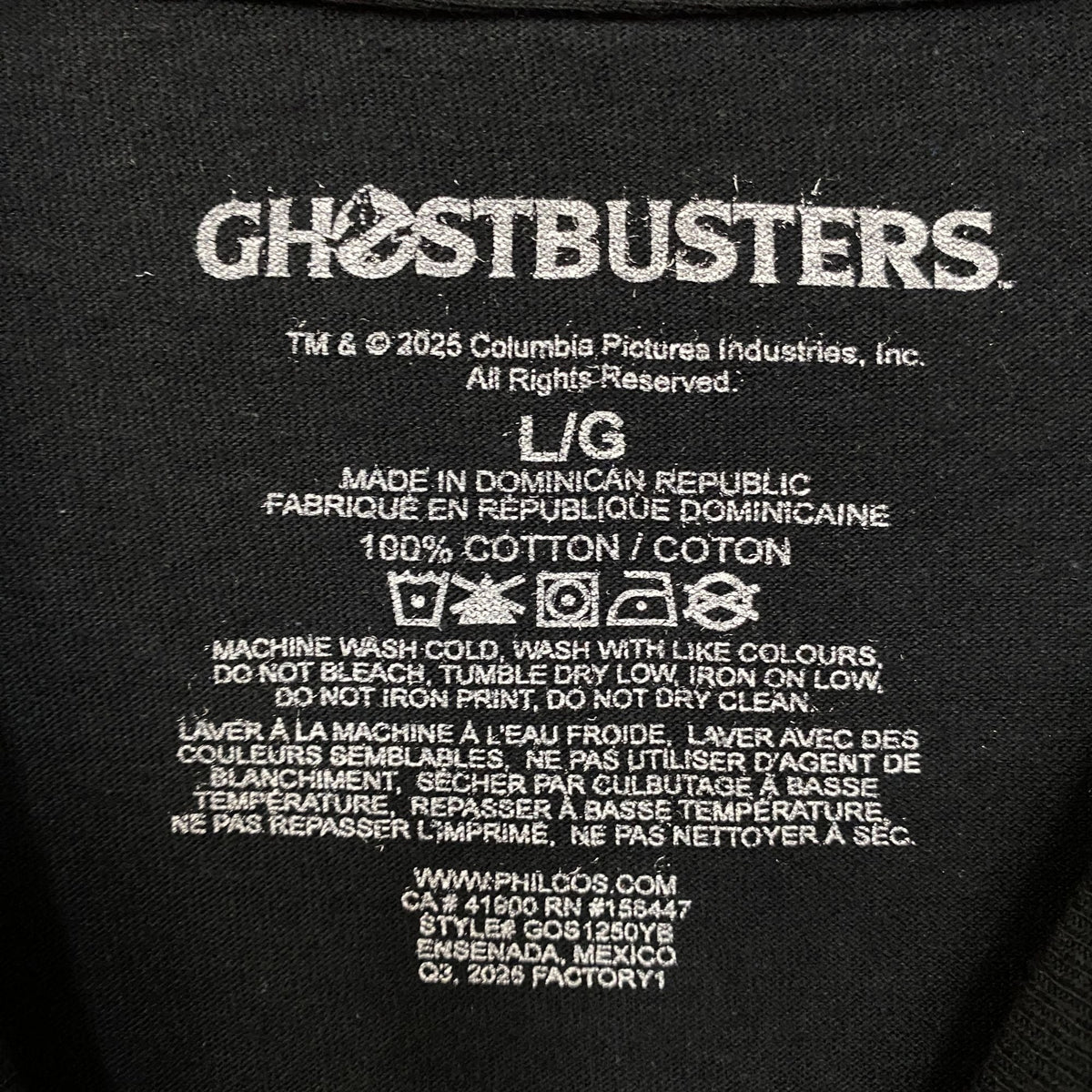 Ghostbusters Slimer Ghost Graphic T-Shirt Large product image 4