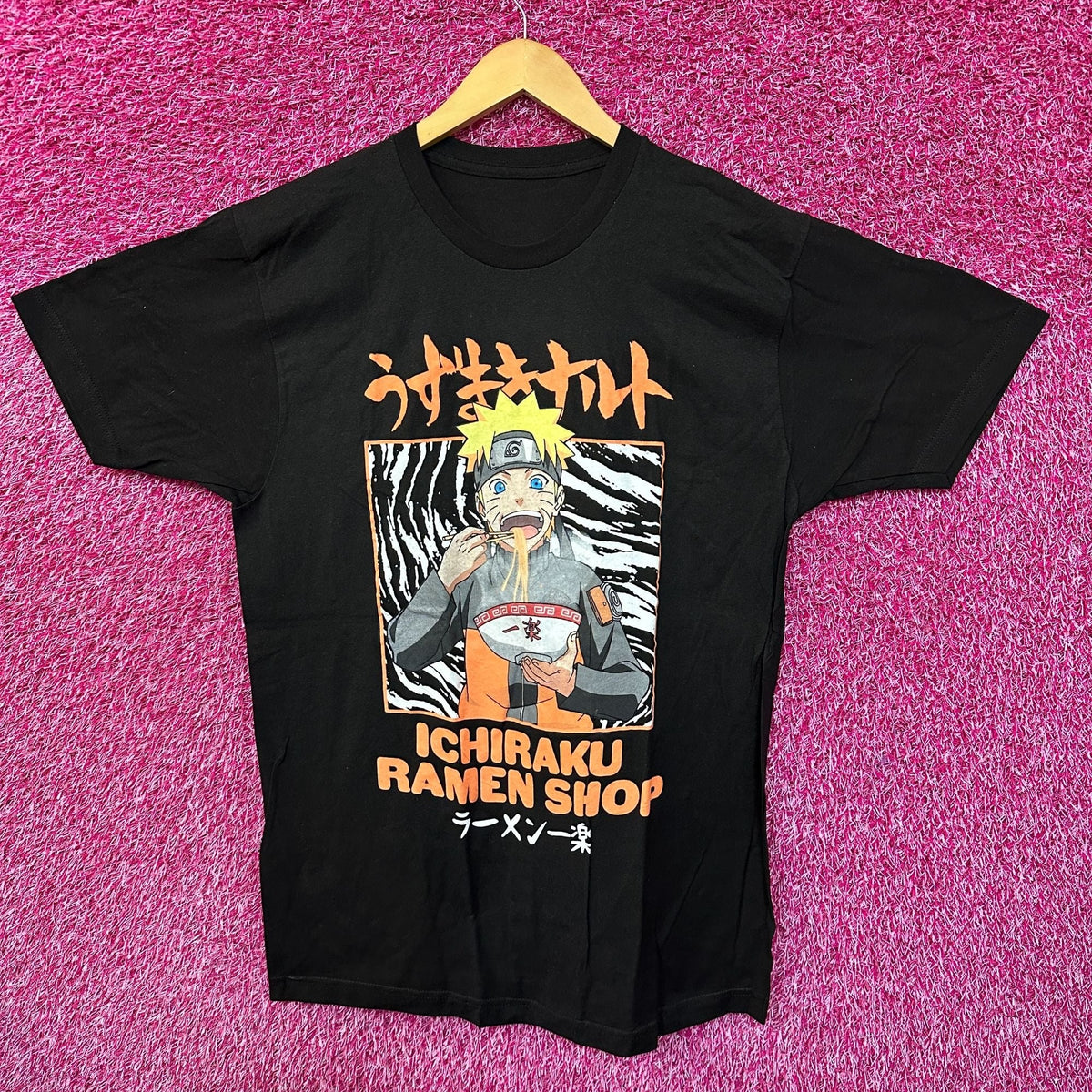 Naruto Ichiraku Ramen Shop Shippuden Anime Tee L product image 1