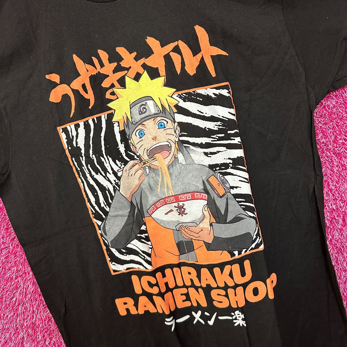 Naruto Ichiraku Ramen Shop Shippuden Anime Tee L product image 4
