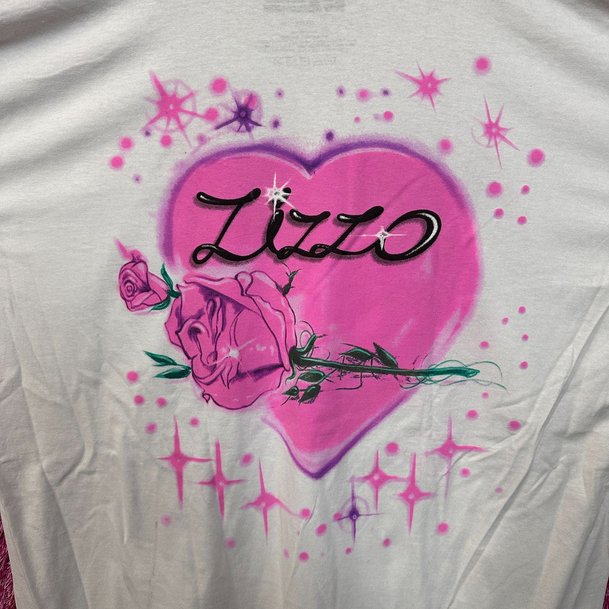 Lizzo oversized white Tee 0X/1X product image 2