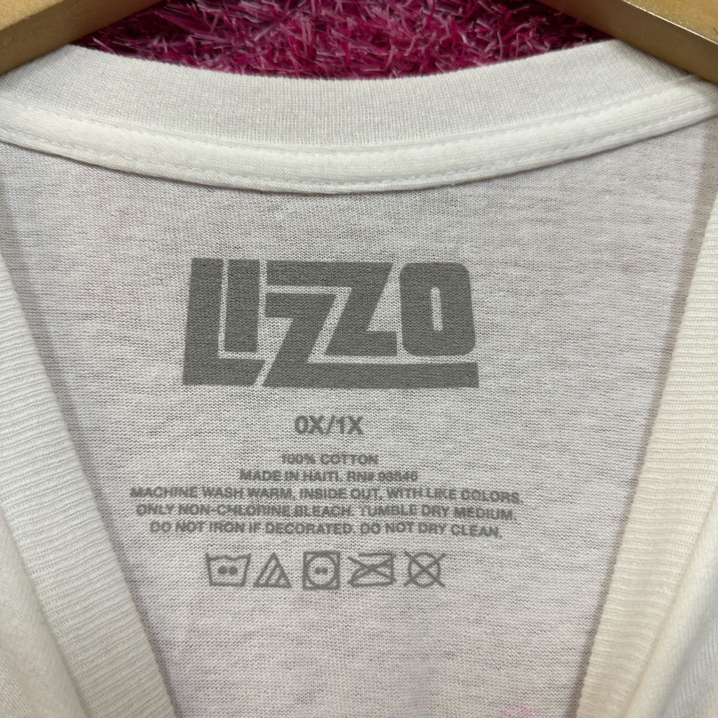 Lizzo oversized white Tee 0X/1X product image 4
