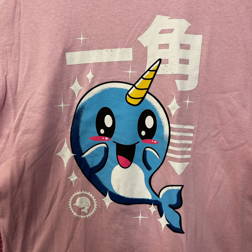 Kawaii Sparkling Narwahl Cute Anime Pop Art Threadless Tee L product image 2