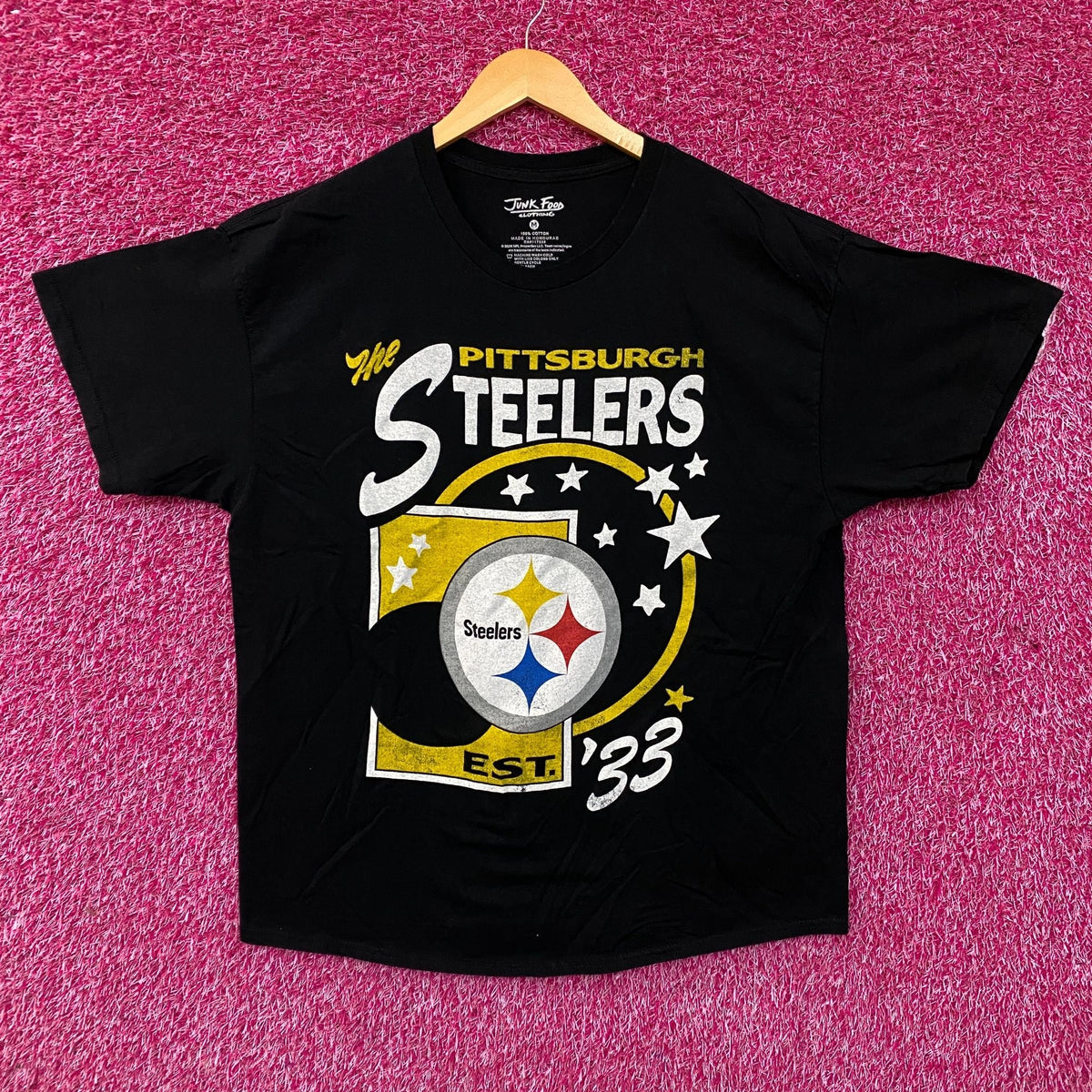 Junk Food Clothing Pittsburgh Steelers Star Power Graphic product image 1