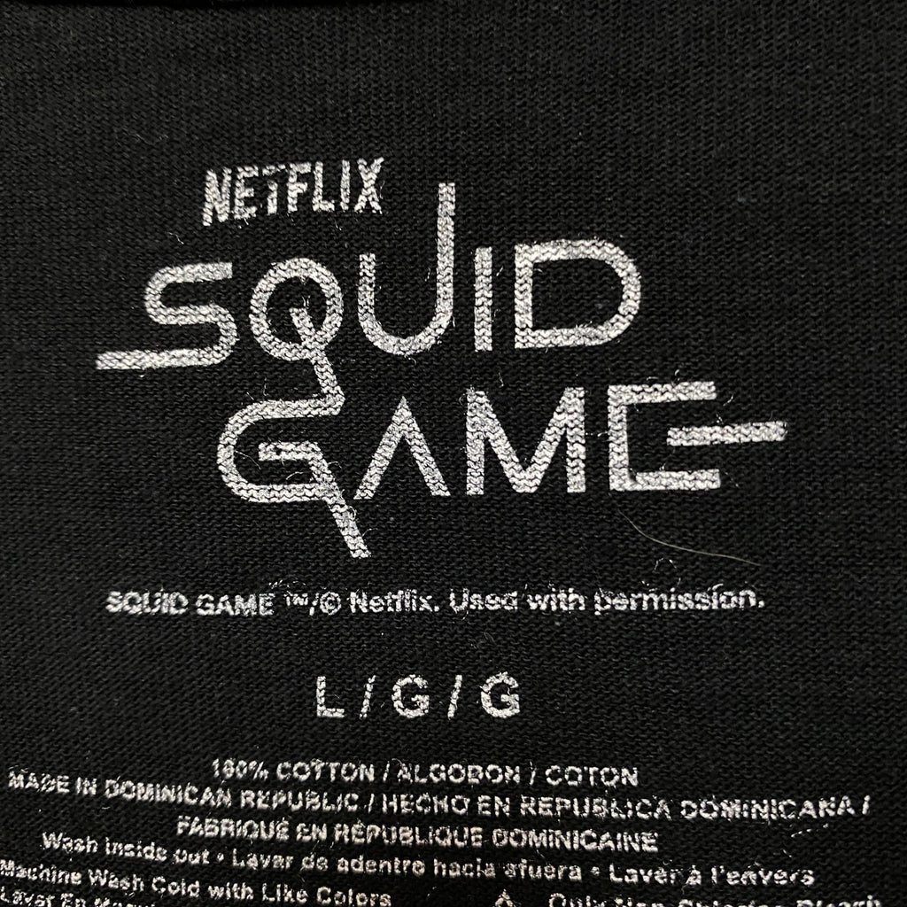 Squid Game The Masked Guards Netflix Series Promo Tee L product image 4