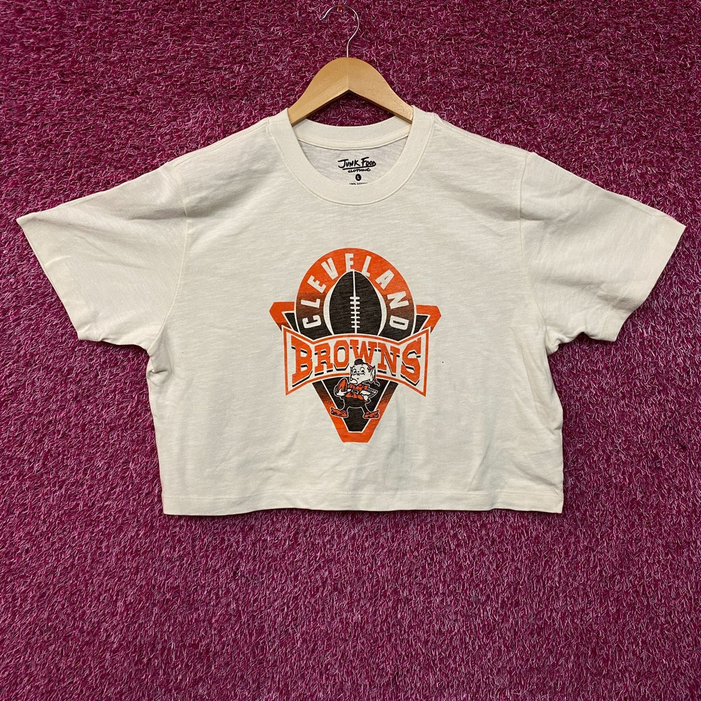 Junk Food Clothing Women's NFL Cleveland Browns Mock Neck product image 1