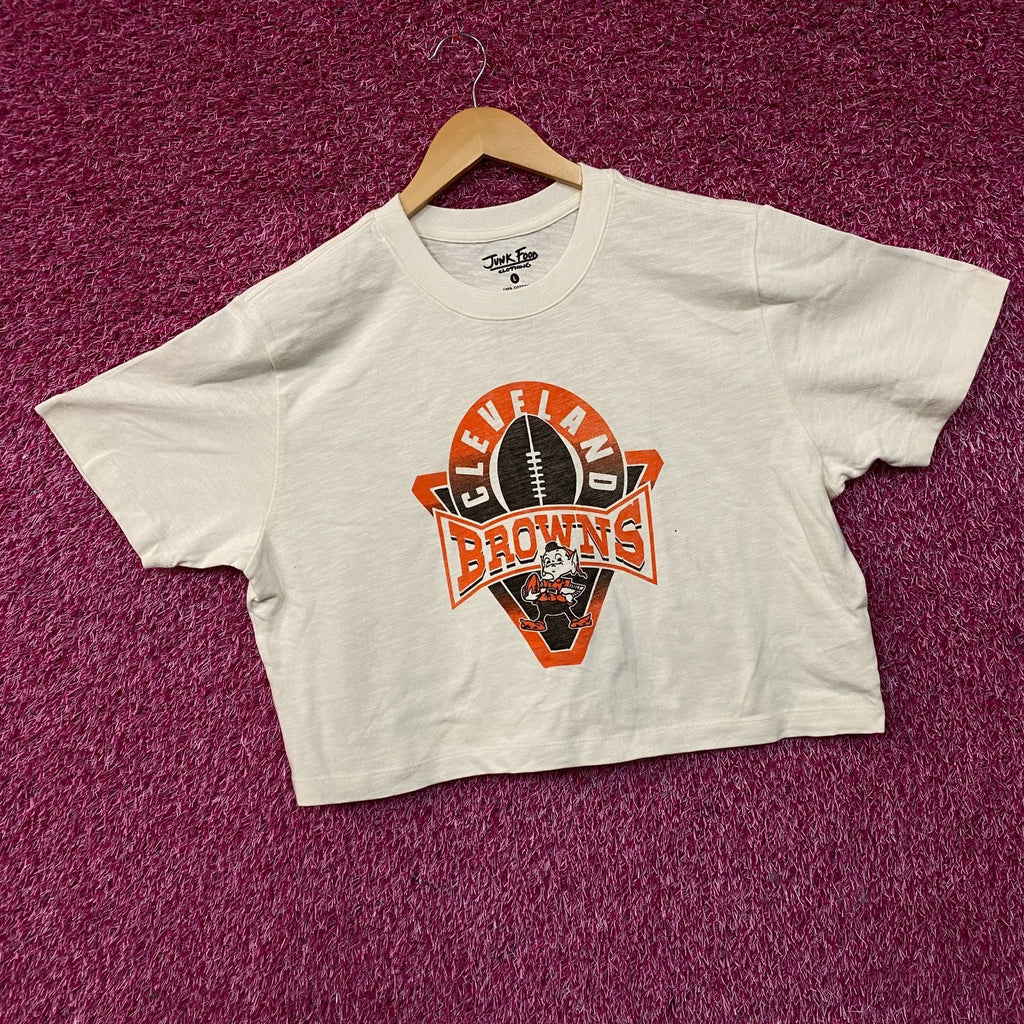 Junk Food Clothing Women's NFL Cleveland Browns Mock Neck product image 3