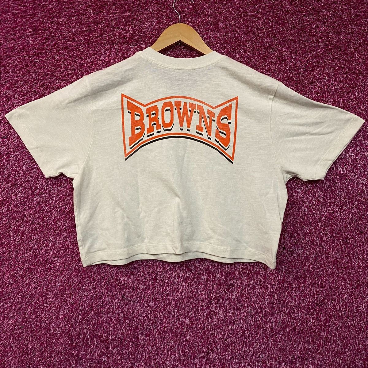 Junk Food Clothing Women's NFL Cleveland Browns Mock Neck product image 4