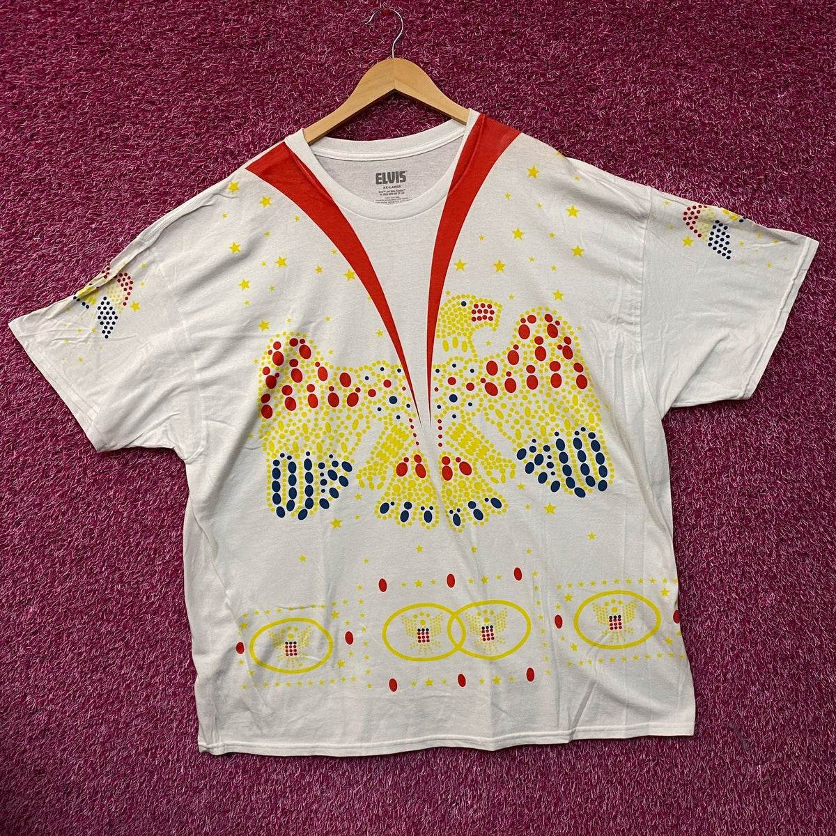 Elvis Presley Iconic Jumpsuit Costume Oversized Tee 2XL product image 3