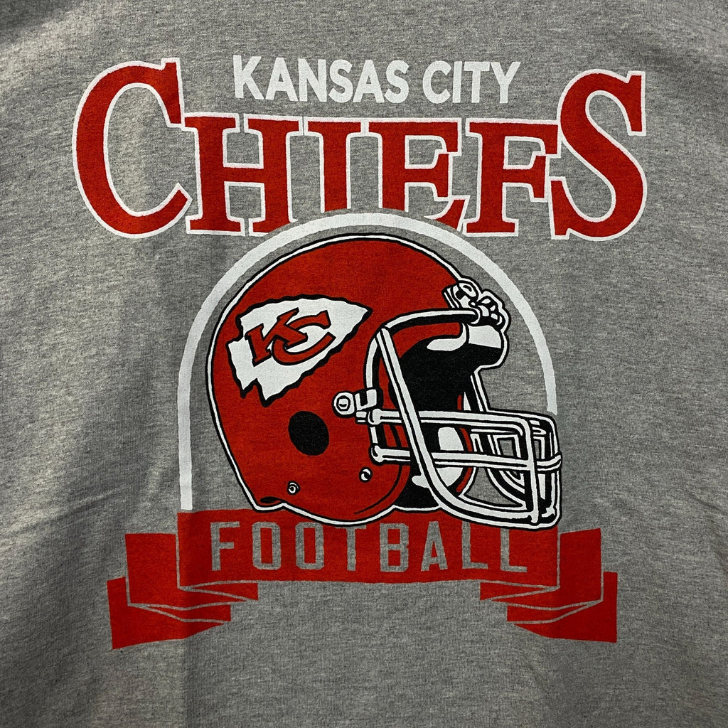 Junk Food Clothing Kansas City Chiefs Helmet Logo Graphic product image 2