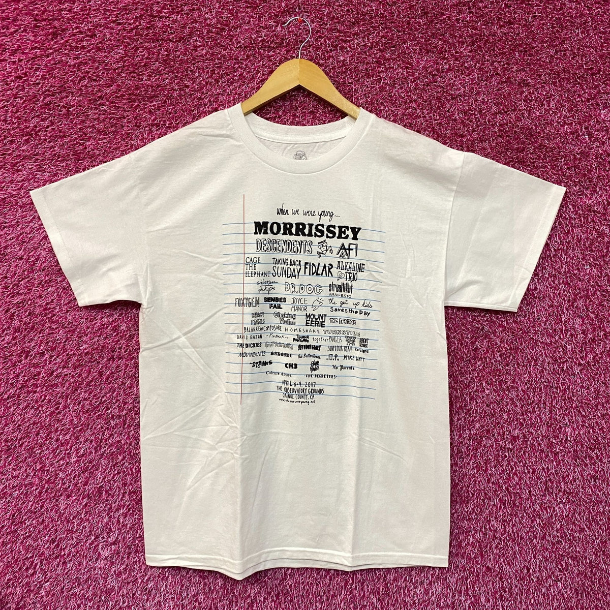 When We Are Young Notebook Tshirt size large product image 1