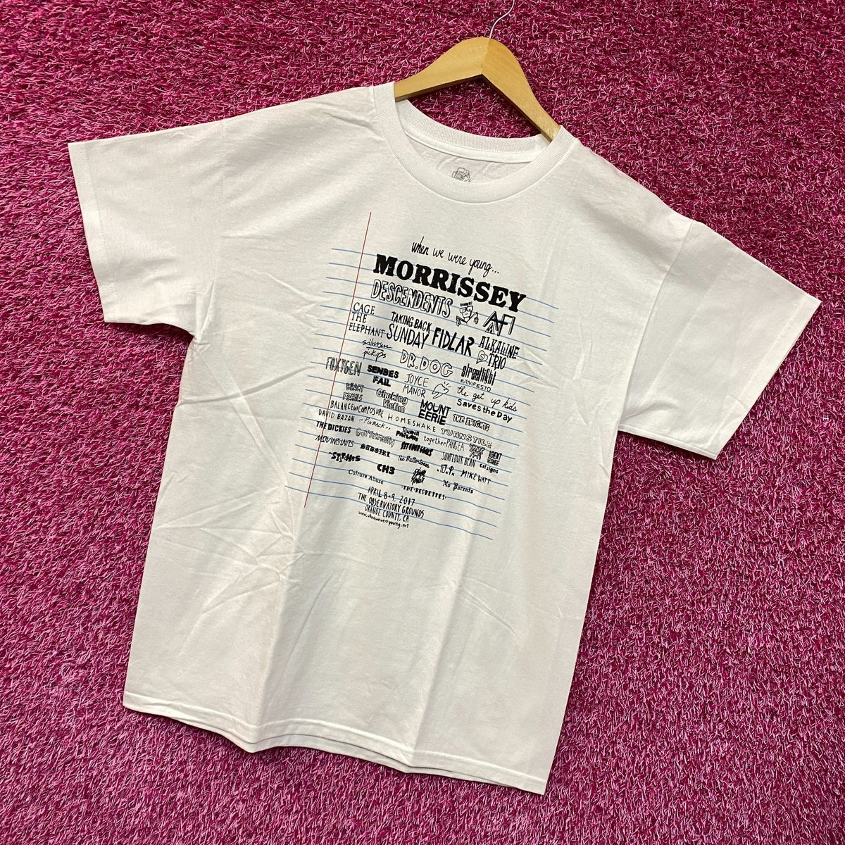 When We Are Young Notebook Tshirt size large product image 3