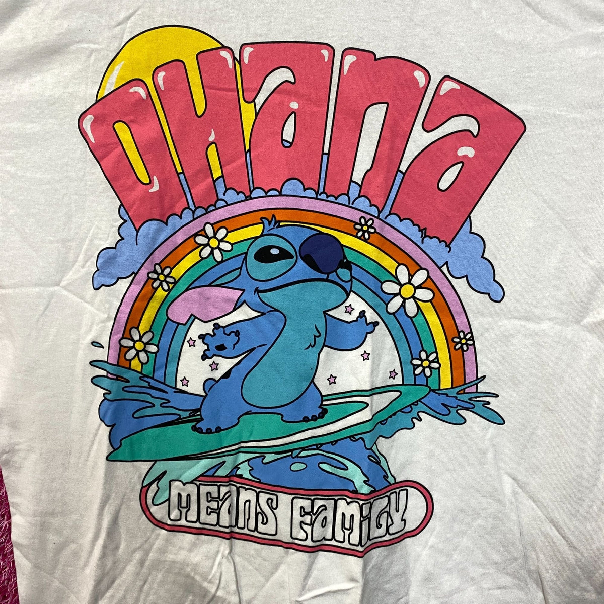 Stitch Surfing Ohana Means Family Disney Lilo & Tee L product image 2
