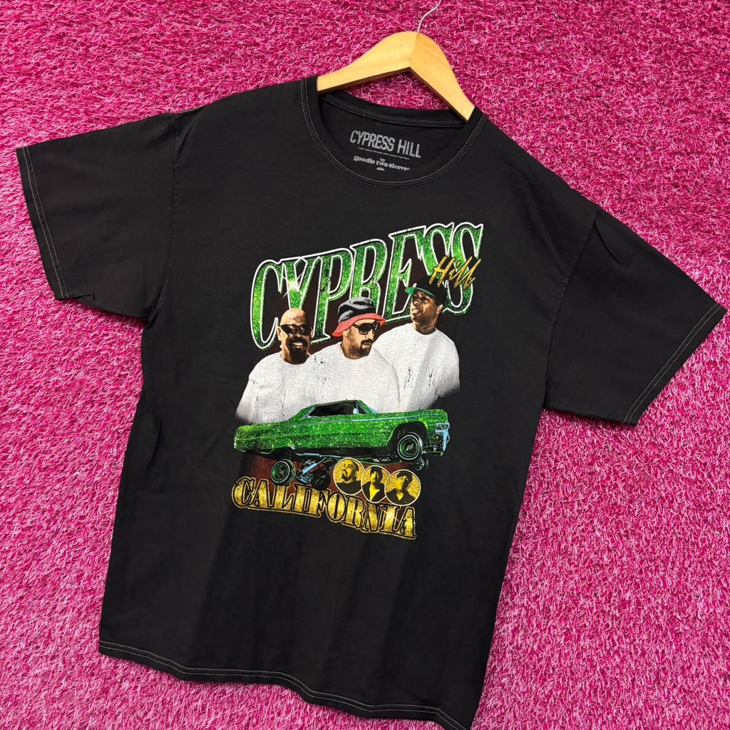 Cypress Hill Emerald Low Rider California Rap Trio Tee Large product image 3