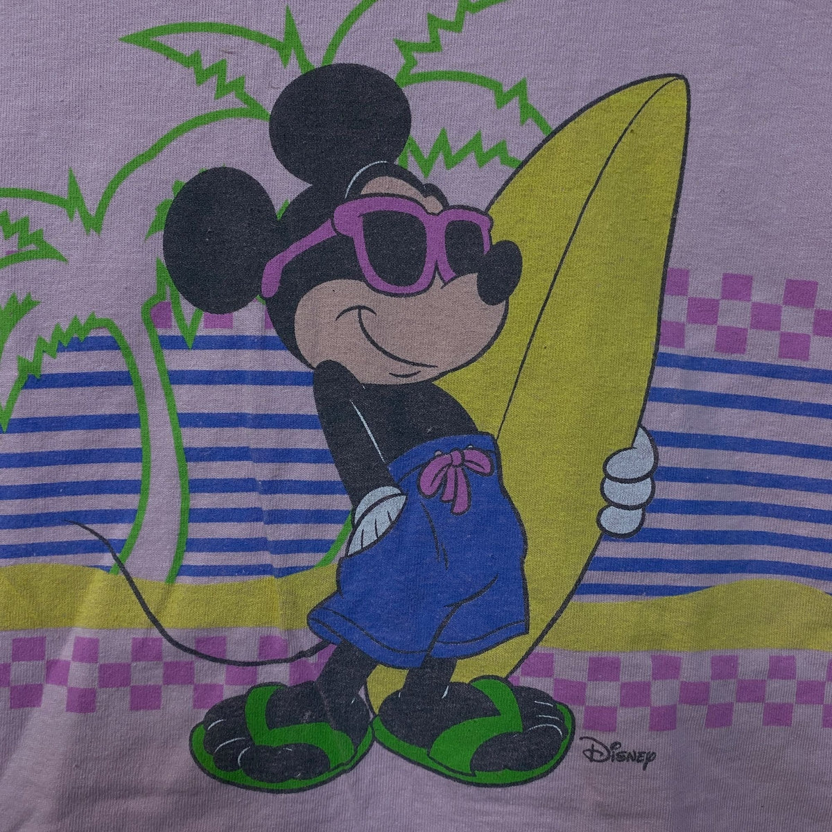 Junk Food Clothing Mickey Mouse Surf Flea Market Pink Crop product image 4