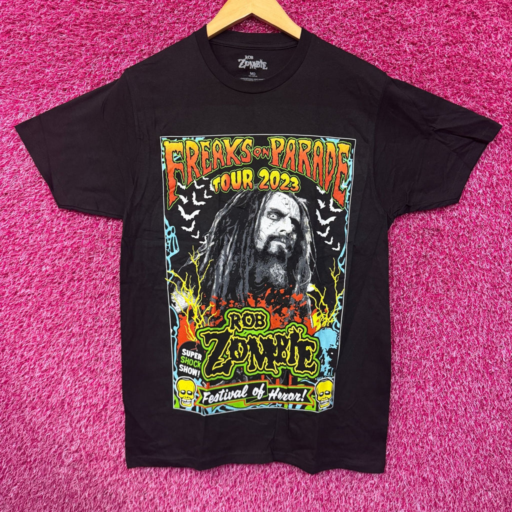 Rob Zombie Freaks on Parade Tour Industrial Rock Band Tee M product image 1