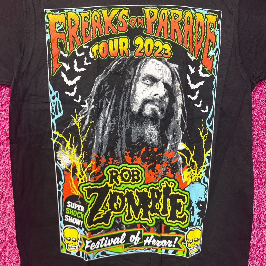 Rob Zombie Freaks on Parade Tour Industrial Rock Band Tee M product image 2