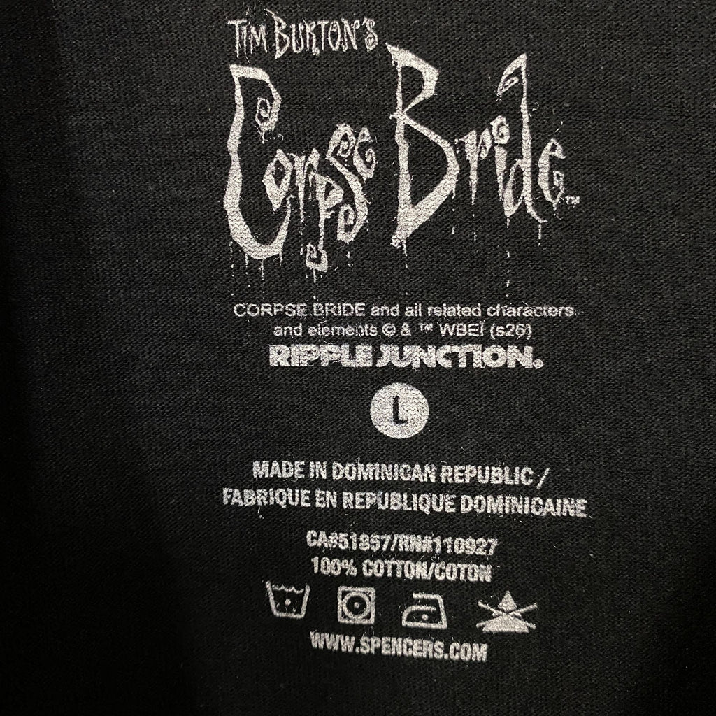 Tim Burton Corpse Bride Emily Graphic Tee Large product image 4