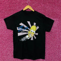 Homers Japanese Promo Mr Sparkles The Simpsons Cartoon Tee M product image 1