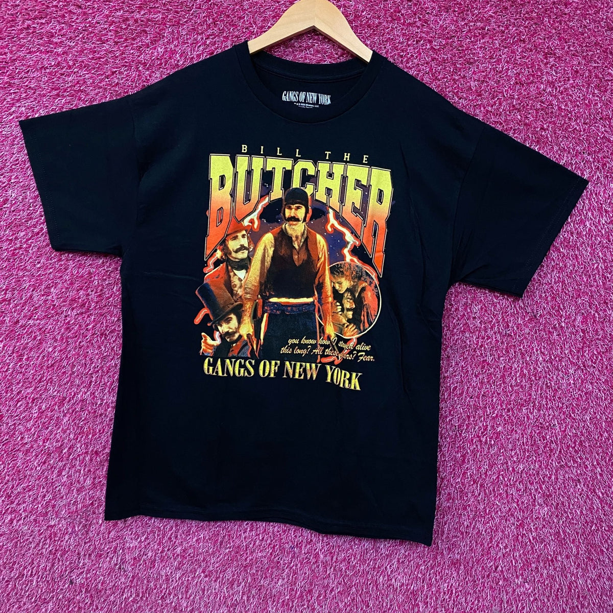 Bill The Butcher Gangs Of New York Portrait Graphic T-Shirt product image 3