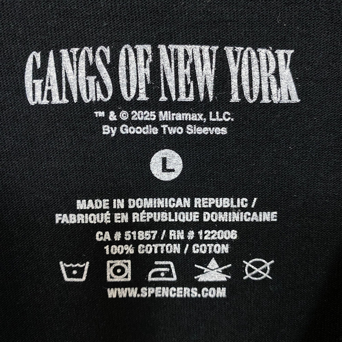 Bill The Butcher Gangs Of New York Portrait Graphic T-Shirt product image 4