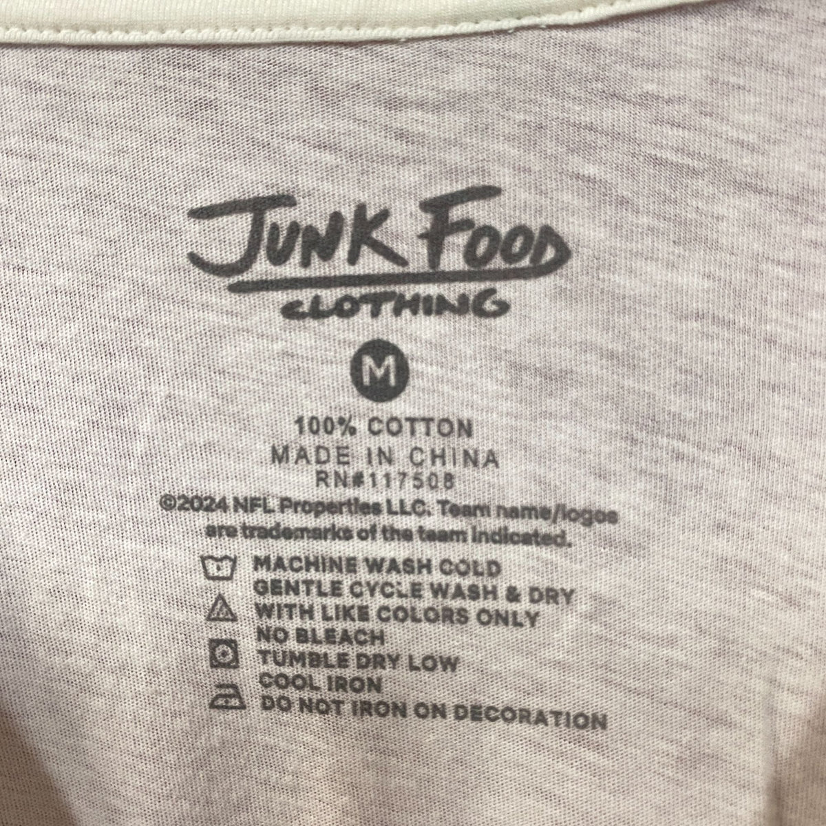 Junk Food Clothing New York Giants Touchdown Long Sleeve product image 4