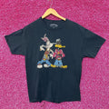 Looney Tunes Bugs Bunny Daffy Duck Criss Cross Parody Tee L product image 1