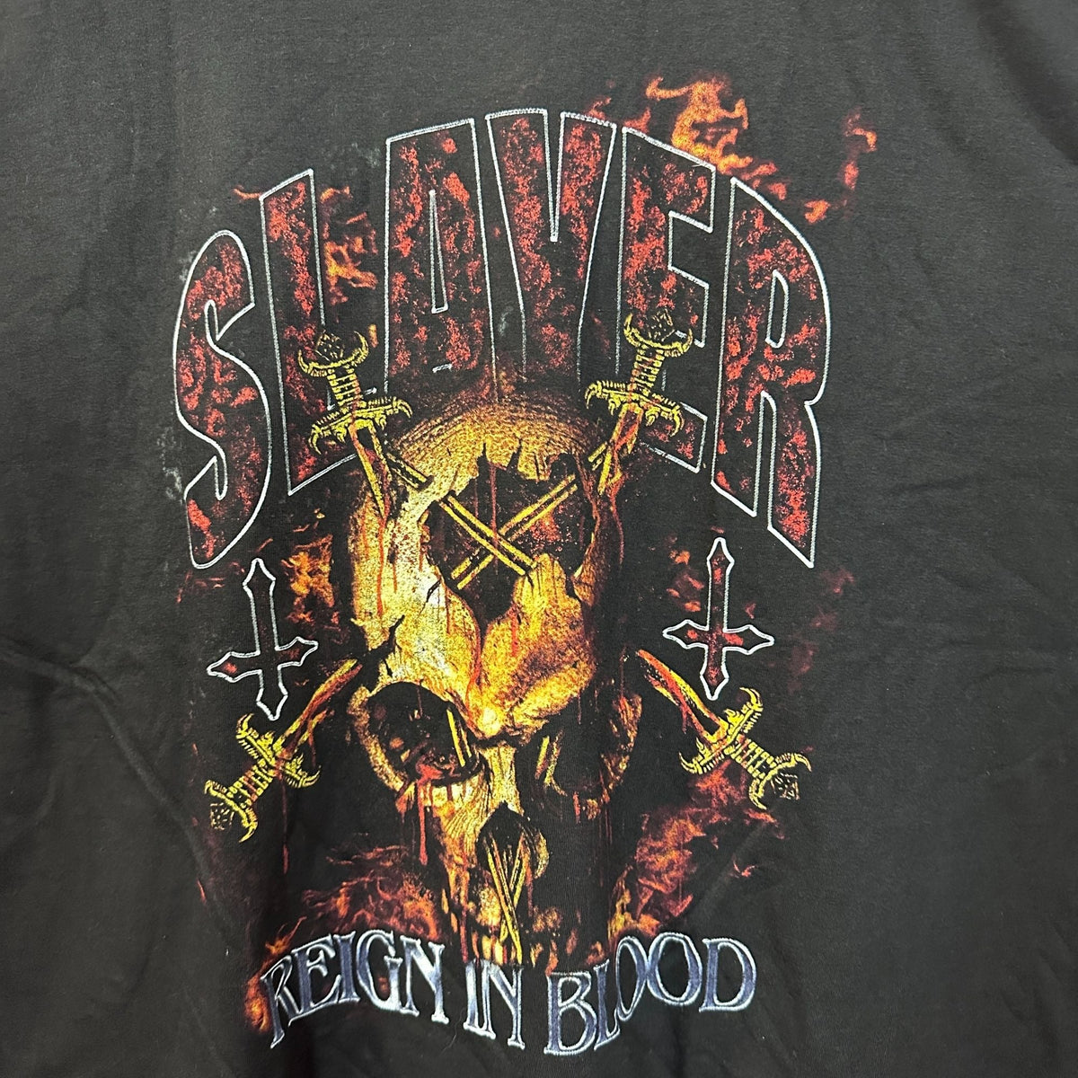 Slayer Reign in Blood Metal Rock Tshirt size XL product image 2