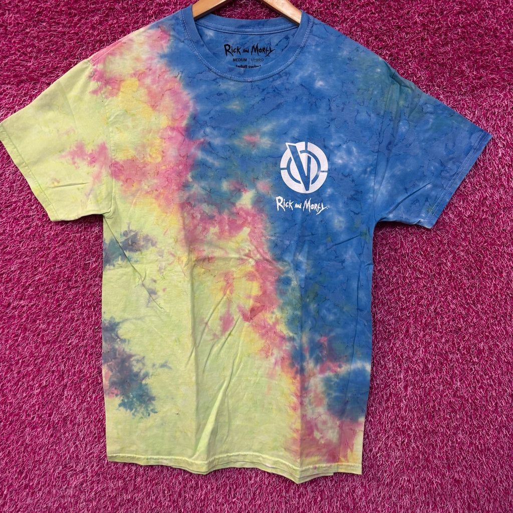 Rick and Morty Vindicators Team tie dye T-shirt size medium product image 4