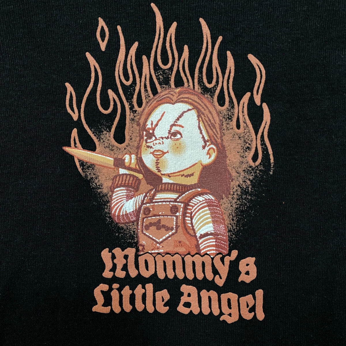 Chucky Child's Play Mommy's Little Angel Girls Baby T-Shirt product image 2