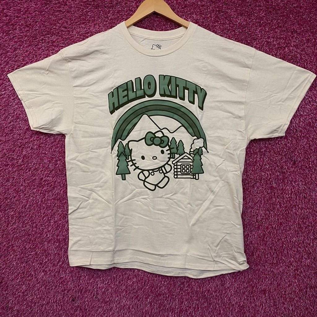 Sanrio Hello Kitty Outdoors Cute Graphic T-Shirt Large product image 1