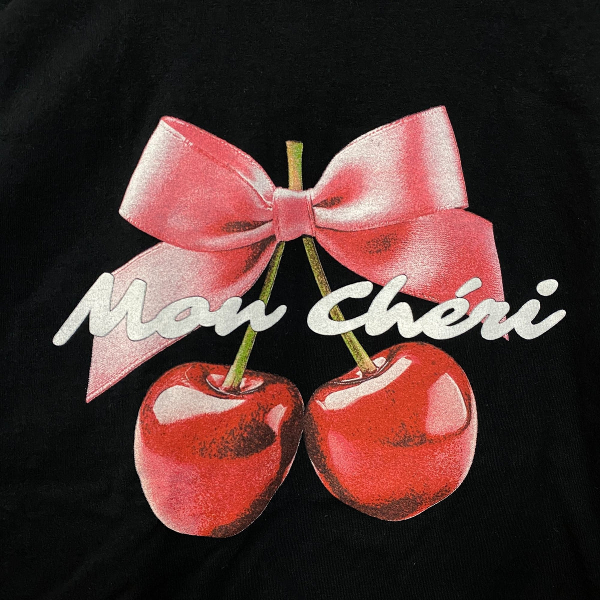 Junk Food Clothing Mon Cheri Vintage Style Graphic Crop Tee product image 2