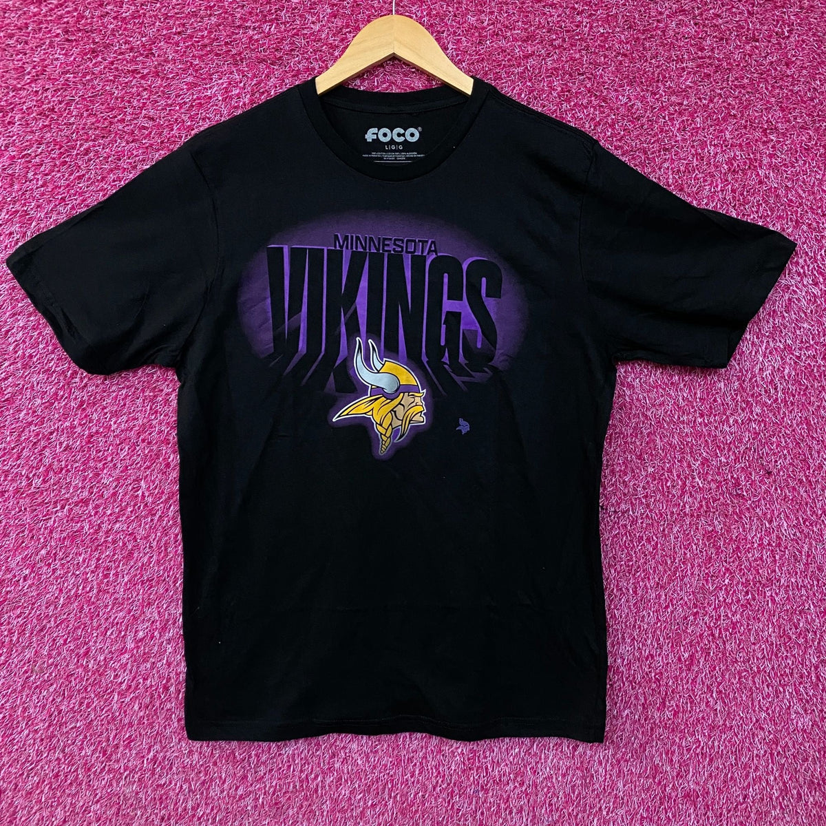 FOCO NFL Minnesota Vikings Logo Graphic T-Shirt Large product image 1