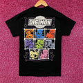 Digimon Digital Monsters Line Grid Logo T-Shirt Small product image 1